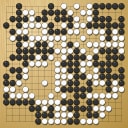 Board position at the end of game WAGC 1979 - Round 1 - Game 12: Ronald Schlemper vs Naoshi Narumi