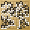 Board position at the end of game WAGC 1979 - Round 2 - Game 7: Sun-kun Lim vs Paul Selick