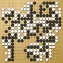 Board position at the end of game WAGC 1979 - Round 3 - Game 3: Chai-jui Chen vs Kang-mean Baek