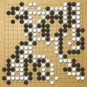 Board position at the end of game WAGC 1980 - Round 1 - Game 12: Bernd Wolter vs Kwok-cheung Lam