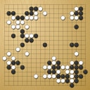 Board position at the end of game WAGC 1980 - Round 1 - Game 16: Matthew Macfadyen vs Vladimir Lassak