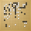 Board position at the end of game WAGC 1980 - Round 1 - Game 10: Sang-choul Lee vs Hanspeter Baumann