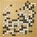 Board position at the end of game WAGC 1980 - Round 2 - Game 2: Chai-jui Chen vs Zoran Mutabzija