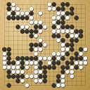 Board position at the end of game WAGC 1980 - Round 3 - Game 2: Chai-jui Chen vs Ronald Schlemper
