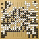 Board position at the end of game WAGC 1980 - Round 3 - Game 7: Takao Matsuda vs Yoon-jung Chang