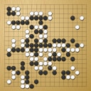 Board position at the end of game WAGC 1980 - Round 4 - Game 6: Sang-choul Lee vs Kwok-cheung Lam