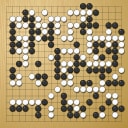 Board position at the end of game WAGC 1981 - Round 1 - Game 12: Helmut Wiltschek vs Francisco Garcia de la Banda