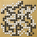 Board position at the end of game WAGC 1981 - Round 1 - Game 11: Peter Gaspari vs John Chen