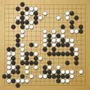 Board position at the end of game WAGC 1981 - Round 1 - Game 6: Yoon-suh Park vs Eduardo Lopez-Herrero