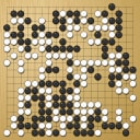 Board position at the end of game WAGC 1981 - Round 2 - Game 5: Il-doo Moon vs Xiao-guang Liu