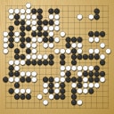 Board position at the end of game WAGC 1981 - Round 2 - Game 7: Ron Snyder vs Helmut Wiltschek