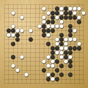 Board position at the end of game WAGC 1981 - Round 3 - Game 7: Hironori Hirata vs Robert Rehm