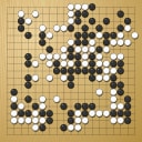 Board position at the end of game WAGC 1981 - Round 4 - Game 4: Yoon-suh Park vs Terence Stacey
