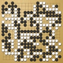 Board position at the end of game WAGC 1981 - Round 5 - Game 1: Xiaochun Ma vs Zhen-zhong Shao