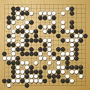 Board position at the end of game WAGC 1982 - Round 2 - Game 1: Matthew Macfadyen vs Fernando Aguilar