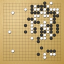 Board position at the end of game WAGC 1982 - Round 5 - Game 4: Lutz Mattner vs Ray Tomes