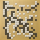 Board position at the end of game WAGC 1983 - Round 3 - Game 1: Xiaochun Ma vs Vladimir Danek