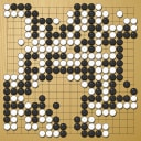Board position at the end of game WAGC 1983 - Round 6 - Game 2: Gun-ho Choi vs Pierre Aroutcheff