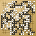 Board position at the end of game WAGC 1983 - Round 6 - Game 3: John Blair vs Juan Alvarez
