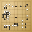 Board position at the end of game WAGC 1984 - Round 1 - Game 5: Francisco Garcia de la Banda vs Ricardo Quintero