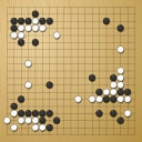 Board position at the end of game WAGC 1984 - Round 2 - Game 4: Gerfried Beck vs Ricardo Quintero