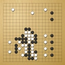Board position at the end of game WAGC 1984 - Round 2 - Game 6: Vladimir Danek vs Korsak Chairasmisak