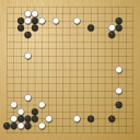 Board position at the end of game WAGC 1984 - Round 5 - Game 3: Francisco Garcia de la Banda vs Laszlo Kiskos