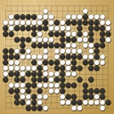 Board position at the end of game WAGC 1985 - Round 1 - Game 5: Leszek Soldan vs Francisco Garcia de la Banda