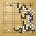 Board position at the end of game WAGC 1985 - Round 1 - Game 2: Matti Siivola vs Tibor Pocsai