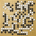 Board position at the end of game WAGC 1985 - Round 4 - Game 5: Leszek Soldan vs Barry Phease