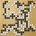 Board position at the end of game WAGC 1985 - Round 6 - Game 6: Horacio Pernia vs Chui-Onn Cheong