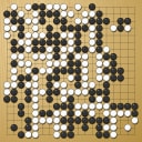 Board position at the end of game WAGC 1986 - Round 4 - Game 1: Ron Snyder vs Ivan Detkov