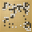 Board position at the end of game WAGC 1986 - Round 5 - Game 2: Rade Petrovic vs Mirng-jihn Chern
