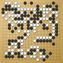 Board position at the end of game WAGC 1988 - Round 1 - Game 4: Adrian Zweig vs Leszek Soldan