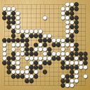 Board position at the end of game WAGC 1988 - Round 1 - Game 8: Choon-Huat Lee vs Rade Petrovic