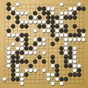 Board position at the end of game WAGC 1988 - Round 1 - Game 6: Frank Hansen vs Valerij Solovjov