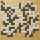 Board position at the end of game WAGC 1988 - Round 1 - Game 10: Jose Chacon vs Ulf Olsson
