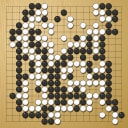 Board position at the end of game WAGC 1988 - Round 2 - Game 6: Choon-Huat Lee vs Joan Pons