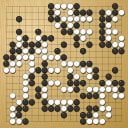 Board position at the end of game WAGC 1988 - Round 3 - Game 5: Piers Shepperson vs Pitaya Jear