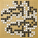 Board position at the end of game WAGC 1988 - Round 5 - Game 13: Pitaya Jear vs Franklin Bassarsky