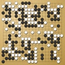 Board position at the end of game WAGC 1988 - Round 6 - Game 5: Leszek Soldan vs Gilles Zemor