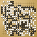 Board position at the end of game WAGC 1988 - Round 7 - Game 9: Primo Garofalo vs Ulf Olsson