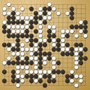Board position at the end of game WAGC 1988 - Round 7 - Game 5: Sen-Feng Wang vs Valerij Solovjov