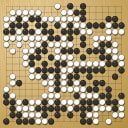 Board position at the end of game WAGC 1988 - Round 7 - Game 8: Sergiu Irimie vs Matti Siivola