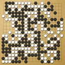 Board position at the end of game WAGC 1988 - Round 8 - Game 8: Sergiu Irimie vs Jose Chacon