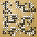 Board position at the end of game WAGC 1989 - Round 1 - Game 9: Alexej Lazarev vs Korsak Chairasmisak