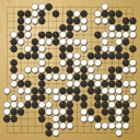 Board position at the end of game WAGC 1989 - Round 1 - Game 2: Rade Petrovic vs Helmut Hasibeder