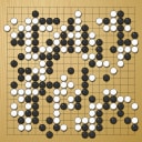 Board position at the end of game WAGC 1989 - Round 3 - Game 2: Alexej Lazarev vs Wenhe Tsai