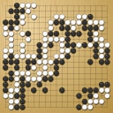 Board position at the end of game WAGC 1989 - Round 4 - Game 10: Juan-Carlos Carrillo vs Carlos Asato