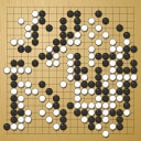 Board position at the end of game WAGC 1989 - Round 4 - Game 11: Luverne Gueco vs Fredrik Dahl